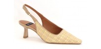 1ANGEL ALARCON 26061, Maat: 39, Kleur: Raffia